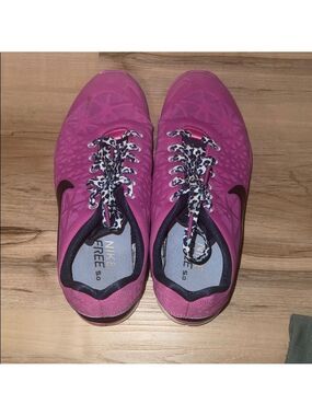 Nike | Free TR Fit 3 Women's Purple Pink Cheetah Print Athletic Shoes Sneakers